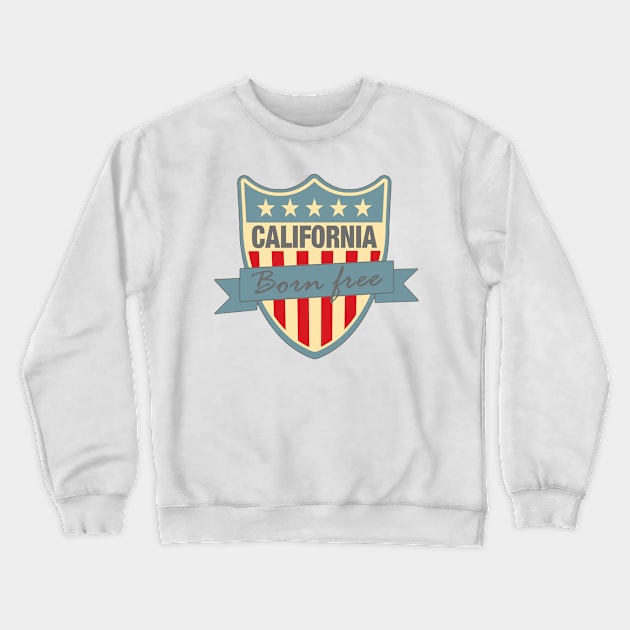 California Crewneck Sweatshirt by GoEast